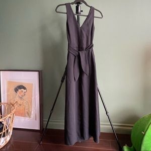 Wilfred ecoulement dress in black